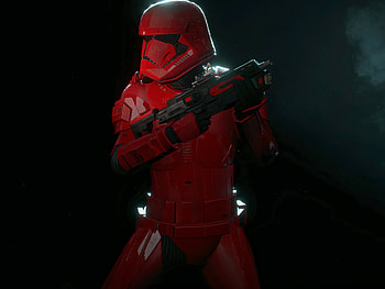 Star Wars Sith Trooper, red, sequels, sw, first, order HD wallpaper