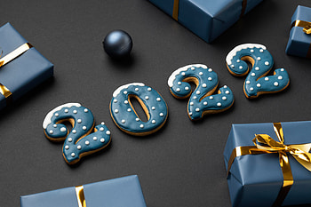 New Year 2022, Holiday, Cookie HD wallpaper