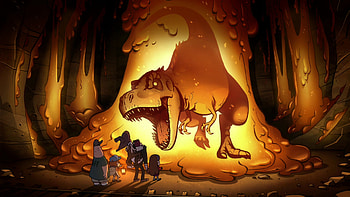 TV Show - Gravity Falls Dinosaur Tyrannosaurus Rex HD wallpaper