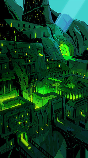 adaptation, Colorful touch-up, Hades game inspired, Rhadesthegame creation HD phone wallpaper