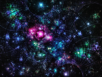 Abstract, Patterns, Shine, Brilliance, Fractal, Stains, Spots HD wallpaper