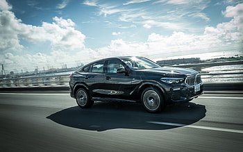 BMW X6 xDrive35d M Sport, , highway, 2021 cars, JP-spec, G06, 2021 BMW X6, german cars, BMW HD wallpaper