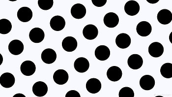 dots white polka black spots ghost white HD wallpaper