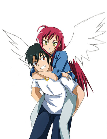 The Devil Is a Part-Timer!, Anime series, Humorous storyline, Unique characters HD phone wallpaper