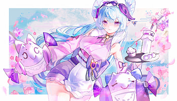 Genshin Impact, video game, girl HD wallpaper