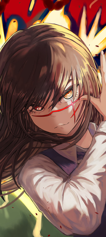 War Devil, Asa Mitaka, Anime, Chainsaw Man HD phone wallpaper