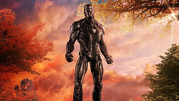 Iron Man Homage , iron-man, spiderman, superheroes, artstation HD wallpaper