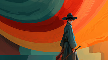 Blue-Eyed Samurai: Majestic Warrior, Blue Eye Samurai, character design, Digital Art, fantasy, colorful HD wallpaper