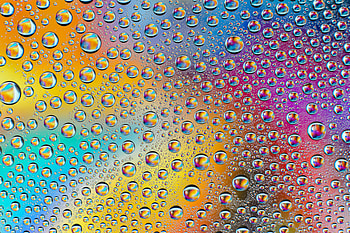 Abstract, Rainbow, Drops, Multicolored, Motley, Gradient HD wallpaper