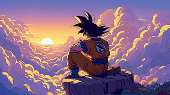 Goku Destined Path, goku, anime, artist, artwork, digital-art, ai, deviantart HD wallpaper