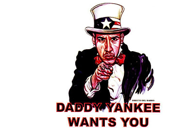 Daddy Yankee Wants You, urban, daddy, yankee, puerto rico, reggaeton, dy HD wallpaper
