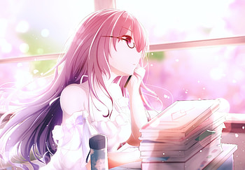 Fate/Grand Order, anime girl, scathach HD wallpaper