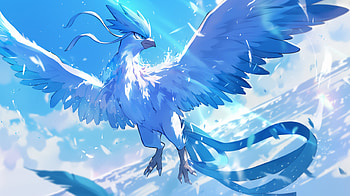 Stunning Articuno - Legendary Pokémon in Art, Anime, Pokemon, Articuno (Pokémon), legendary pokémon HD wallpaper