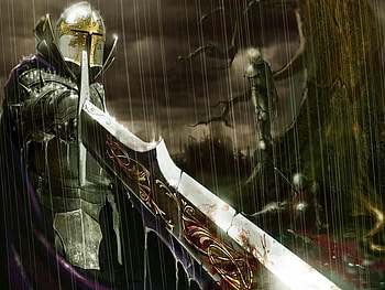 96144, knight in armour, shining sword HD wallpaper