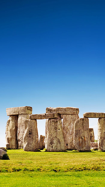 Stonehenge landscape, Stone structure, Majestic stones, Ryan Walker HD phone wallpaper