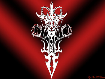 Tribal Tattoo 2, tribal, tatto, black, red HD wallpaper