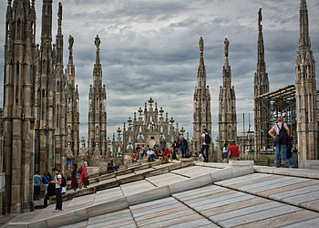 Milan Cathedral, Marvelous wonder, Thousand wonders, Milan Cathedral HD wallpaper