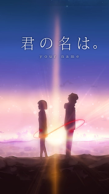 Your Name: Mitsuha & Taki's Twilight Connection, Mitsuha Miyamizu, Taki Tachibana, Anime, Your Name. HD phone wallpaper