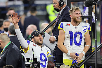 Cooper Kupp, Matthew Stafford HD wallpaper