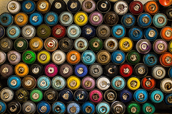 Miscellanea, Miscellaneous, Paint, Cylinders, Spray Paint, Aerosol Paint HD wallpaper