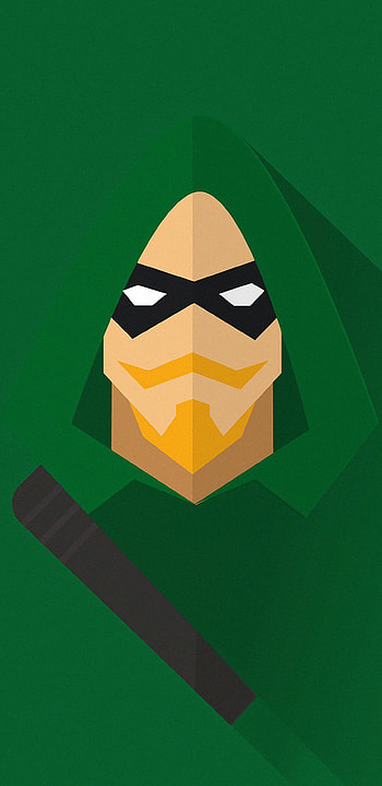 Green Arrow comics, Green Arrow minimalism, Samsung galaxy, Q HD phone wallpaper