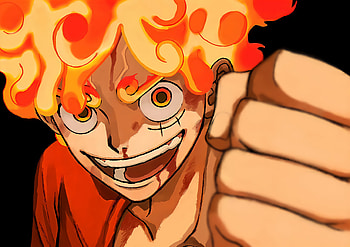 One piece, Gear-5, Anime, Joy-boy, Luffy, Manga HD wallpaper