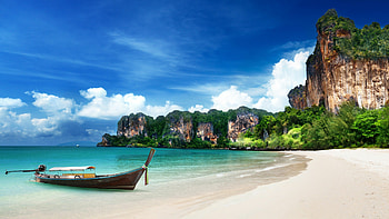 Railay Beach, Phi Phi HD wallpaper