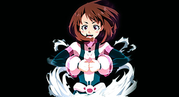 Uraraka Ochako, artwork HD wallpaper