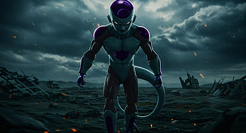Frieza in Ultra : A Galactic Showdown, Frieza (Dragon Ball), Dragon Ball Z, Dragon Ball, animation, fantasy HD wallpaper