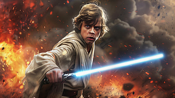 Star Wars: Luke Skywalker Jedi Action, Star Wars, Luke Skywalker, Mark Hamill, Jedi, lightsaber HD wallpaper