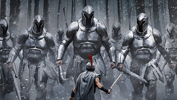 The Odyssey (2026) — : Lone Warrior vs Armored Legion HD wallpaper
