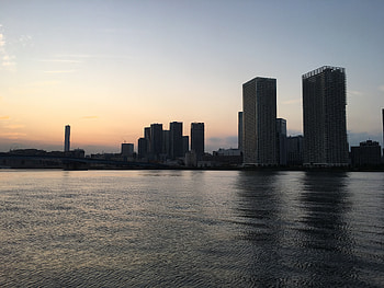 Cities, Water, Architecture, City, Building, Skyscrapers HD wallpaper