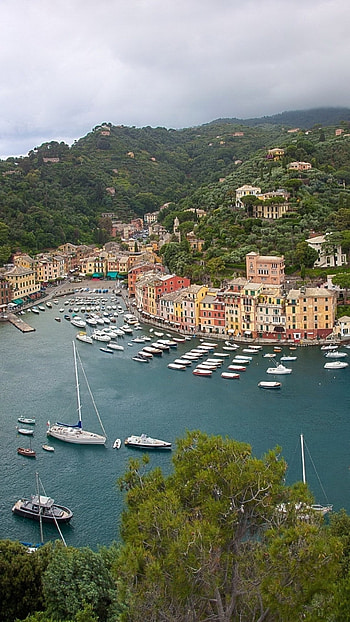 Portofino Italy, Man-made beauty, Coastal architecture, Portofino charm HD phone wallpaper