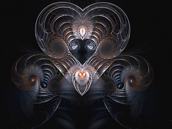 Heart of darkness, hearts, love HD wallpaper