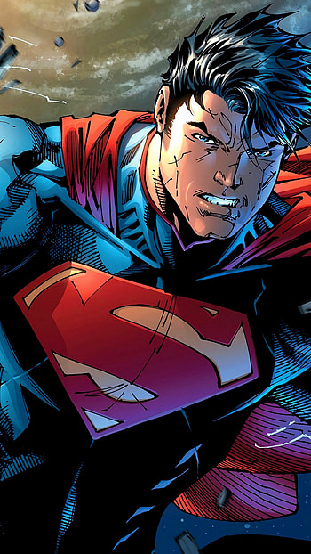 DC Comics, Superman by Jim Lee HD phone wallpaper