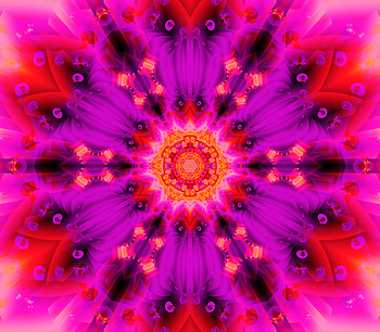 Abstract, Violet, Pattern, Fractal, Purple HD wallpaper