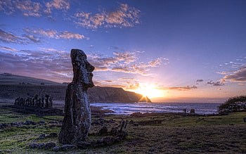 Easter Island, Seeking my North, Mystical stone figures, Global wonder HD wallpaper