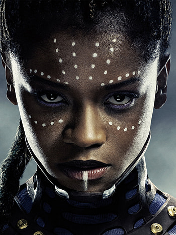 Letitia Wright, Black Panther, resolution, Wide HD phone wallpaper