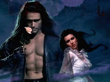 Dark Rapture, rose, gothic, romance, vampire HD wallpaper