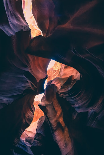Nature, Canyon, Dark, Layers, Shadows HD phone wallpaper