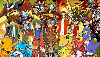 Digimon protagonists main digi mega level, agumon, marcus, daisuke, shoutmon, dukemon, flamemon, arresterdramon, tagiru, imperialdramon fighter mode, veemon, omegashoutmon, taiki, guilmon, takuya, shinegreymon, agumon savers, gumdramon, kaisergreymon, wargreymon, taichi, takato HD wallpaper