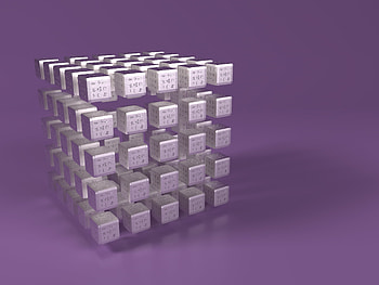 3D, Surface, Metal, Dimensions (Edit), Dimension, Cube HD wallpaper