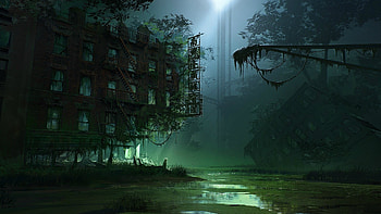 Cool Post Apocalyptic Dump HD wallpaper