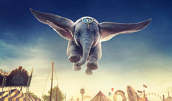Flying elephant, Dumbo, 2019 movie HD wallpaper