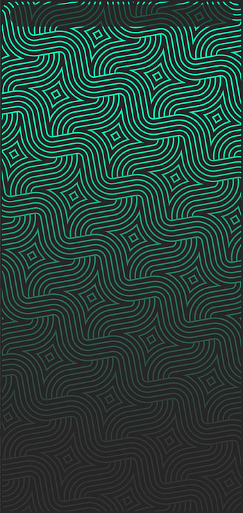 MAGNET, green, dark, geometric, pattern, abstract, tribal, lines, glow HD phone wallpaper