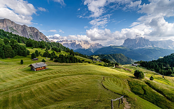 Nature's que view, Green hills' beauty, , Captivating ry HD wallpaper