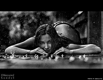 PORTRAIT, bw, woman, beauty HD wallpaper