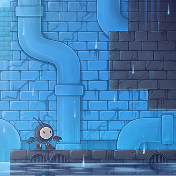 Haiku the Robot, Save files and robot adventures HD phone wallpaper