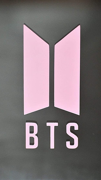 Bts Symbol, Pink, Logo HD phone wallpaper