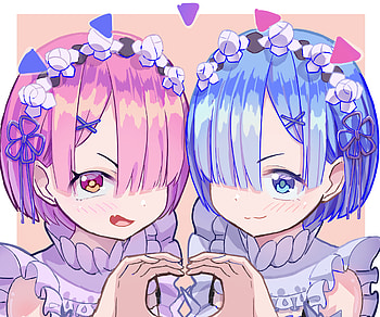 Ram & Rem, Rem (Re:ZERO), Ram (Re:ZERO), Anime, Re:Zero - Starting Life in Another World HD wallpaper